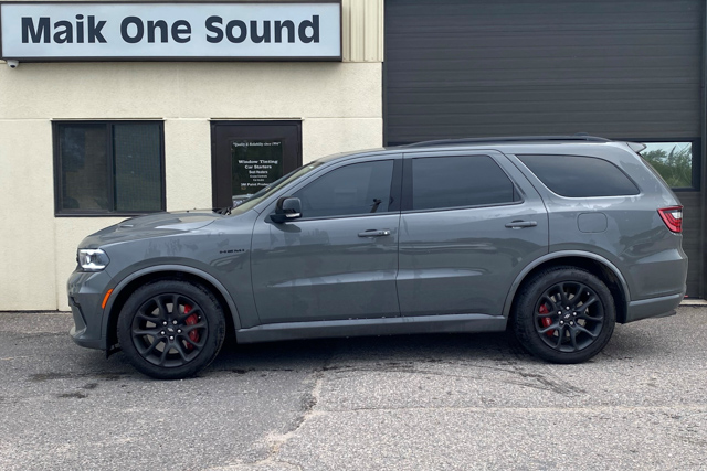 2023 Dodge Durango with professional window tint in North Bay